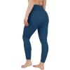 imageYogalicious Womens High Waisted Leggings Squat Proof Workout Running Yoga PantsOcean Silk