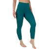 imageYogalicious Womens High Waisted Leggings Squat Proof Workout Running Yoga PantsPacific