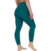 imageYogalicious Womens High Waisted Leggings Squat Proof Workout Running Yoga PantsPacific