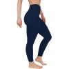 imageYogalicious Womens High Waisted Leggings Squat Proof Workout Running Yoga PantsPageant Blue