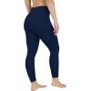 imageYogalicious Womens High Waisted Leggings Squat Proof Workout Running Yoga PantsPageant Blue