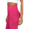 imageYogalicious Womens High Waisted Leggings Squat Proof Workout Running Yoga PantsRaspberry Sorbet
