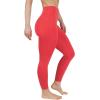 imageYogalicious Womens High Waisted Leggings Squat Proof Workout Running Yoga PantsTeaberry