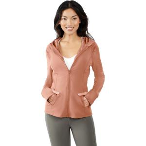 imageYogalicious FullZip Lightweight Hooded Running Workout Yoga Lux Jacket with PocketsCedarwood