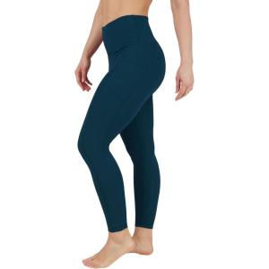 imageYogalicious High Waist Ultra Soft 78 Ankle Length Leggings with Pockets for WomenEnvy Nude Tech