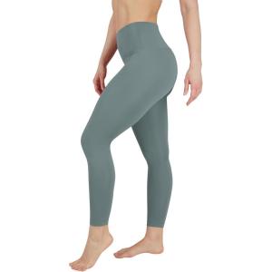 imageYogalicious Womens High Waisted Leggings Squat Proof Workout Running Yoga PantsSage