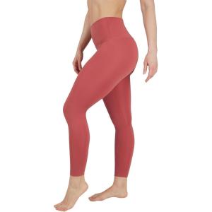 imageYogalicious Womens High Waisted Leggings Squat Proof Workout Running Yoga PantsTerracotta