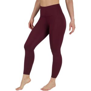 imageYogalicious Womens High Waisted Leggings Squat Proof Workout Running Yoga PantsWindsor Wine