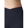 imageYogalicious Flared 78 Legging High Waisted Bootcut Tummy Control Wide Leg Pants for WomenNavy Blazer