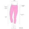 imageYogalicious High Waist Buttery Soft Lightweight Capri Leggings High Rise Workout Yoga Pants for WomenBlack Lux 2 Pack