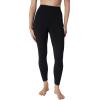 imageYogalicious High Waist Ultra Soft Nude Tech Leggings for WomenBlack Vback