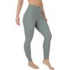 imageYogalicious High Waist Ultra Soft Nude Tech Leggings for WomenBlossom Olive