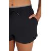 imageYogalicious Relaxed Fit Running Short 3quot Athletic 2in1 Inner Lining Lightweight Short with Drawstring and Pockets for WomenBlack