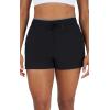 imageYogalicious Relaxed Fit Running Short 3quot Athletic 2in1 Inner Lining Lightweight Short with Drawstring and Pockets for WomenBlack