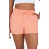imageYogalicious Relaxed Fit Running Short 3quot Athletic 2in1 Inner Lining Lightweight Short with Drawstring and Pockets for WomenDesert Flower