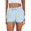 imageYogalicious Relaxed Fit Running Short 3quot Athletic 2in1 Inner Lining Lightweight Short with Drawstring and Pockets for WomenNantucket Breeze