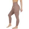 imageYogalicious Womens High Waisted Yoga Legging Elastic Free Squat Proof Ankle Length Lux Workout PantLeafless Tree WPocket
