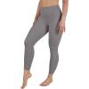imageYogalicious Womens High Waisted Yoga Legging Elastic Free Squat Proof Ankle Length Lux Workout PantNight Owl