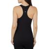 imageYogalicious Womens Lightweight Tank Top Soft Racerback Workout Yoga Sleeveless Quick Dry TopBurnt AmberBlack
