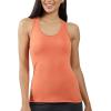imageYogalicious Womens Lightweight Tank Top Soft Racerback Workout Yoga Sleeveless Quick Dry TopCopper IronHtr Charcoal