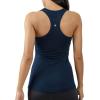 imageYogalicious Womens Lightweight Tank Top Soft Racerback Workout Yoga Sleeveless Quick Dry TopDark NavyHeather Grey