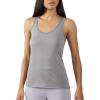imageYogalicious Womens Lightweight Tank Top Soft Racerback Workout Yoga Sleeveless Quick Dry TopDark NavyHeather Grey