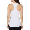 imageYogalicious Womens Lightweight Tank Top Soft Racerback Workout Yoga Sleeveless Quick Dry TopGreen MilieuWhite