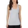 imageYogalicious Womens Lightweight Tank Top Soft Racerback Workout Yoga Sleeveless Quick Dry TopMicro ChipWhite