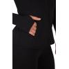 imageYogalicious Womens Ultra Soft Lightweight Full Zip Yoga Jacket with PocketsClassic Black