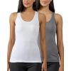 White/Htr Charcoal