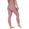 imageYogalicious High Waist Squat Proof Soft Printed Leggings for WomenNostalgia Rose