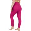 imageYogalicious High Waist Squat Proof Soft Printed Leggings for WomenRaspberry Sorbet