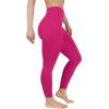 imageYogalicious High Waist Squat Proof Soft Printed Leggings for WomenRaspberry Sorbet