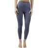 imageYogalicious High Waist Ultra Soft 78 Ankle Length Leggings with Pockets for WomenCelestial Navy Nude Tech Elastic Free W Pocket