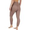 imageYogalicious High Waist Ultra Soft 78 Ankle Length Leggings with Pockets for WomenLeafless Tree WPocket
