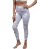 imageYogalicious High Waist Ultra Soft 78 Ankle Length Leggings with Pockets for WomenWhite Camo Lux