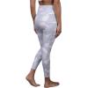 imageYogalicious High Waist Ultra Soft 78 Ankle Length Leggings with Pockets for WomenWhite Camo Lux