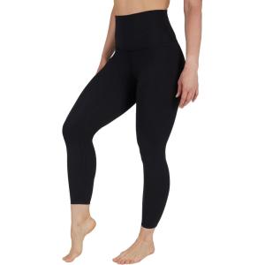 imageYogalicious High Waist Squat Proof Soft Printed Leggings for WomenClassic Black