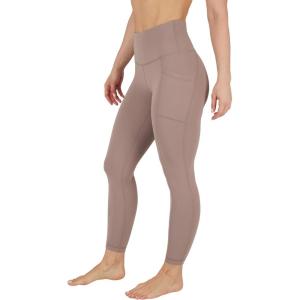 imageYogalicious High Waist Squat Proof Soft Printed Leggings for WomenLeafless Tree Nude Tech