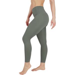 imageYogalicious High Waist Squat Proof Soft Printed Leggings for WomenMulled Basil