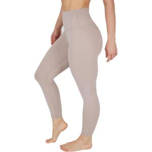 imageYogalicious High Waist Squat Proof Soft Printed Leggings for WomenOak Brown