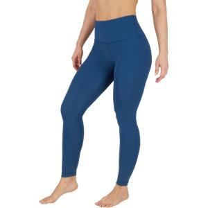 imageYogalicious High Waist Squat Proof Soft Printed Leggings for WomenOcean Indigo