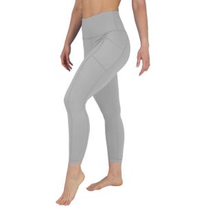 imageYogalicious High Waist Squat Proof Soft Printed Leggings for WomenSleet Lux