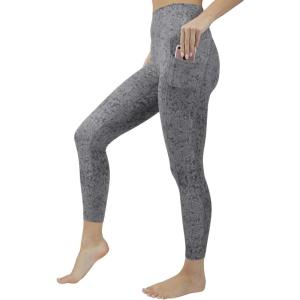 imageYogalicious High Waist Ultra Soft 78 Ankle Length Leggings with Pockets for WomenBlack Nude Tech Elastic Free W Pocket