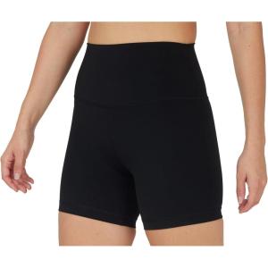 imageYogalicious Womens High Waisted Biker Shorts Workout Running Spandex Yoga Shorts 35quot 5quot 7quot 9quotBlack 5 No Pocket