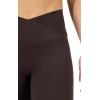imageYogalicious Womens Crossover High Waisted Flare Legging Squat Proof Yoga Pant  29quot ampamp 315quot InseamChocolate Mousse 315