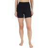 image:imageYogalicious Womens 5 7 High Waisted Biker Shorts Squat Proof Workout Yoga Short 2 PackLeaflesstreeBlack 5
