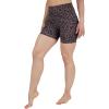 image:imageYogalicious Womens 5 7 High Waisted Biker Shorts Squat Proof Workout Yoga Short 2 PackLeopardbrownChocolatetorte 5
