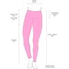 image:imageYogalicious Super High Waist Legging Squat Proof Buttery Soft Workout Yoga PantClassic Black 28