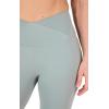 image:imageYogalicious Womens Flare Legging Crossover High Waisted Squat Proof Bootcut Yoga Pant 29315Clover 29